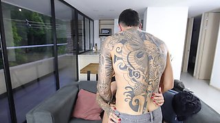 I EYED MY SISTA TAKING IMAGES AND FINISHED UP CRAMMING HER WITH MILK – DUVAN SARAY – SARA BLOND