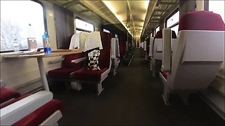 Adrenaline on the Train. Caught in the Toilet