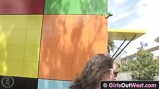 Sensuous girlie - amateur video - Girls Out West