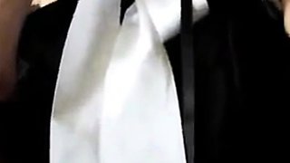 Sissy Crossdresser Amateur Anal in Skirt