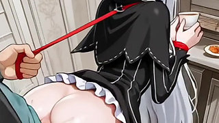 Hentai anime - My friend records my wife while they have hardcore sex