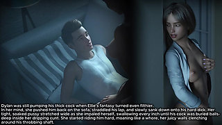 Awam Ellie Real Fuck - Ellie Lets Dylan Fuck Her Wildly the Morning After the Pajama Party.