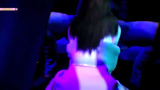 Hot 3D Hentai Animation - Asian Goddess Gets Creampie Doggystyle