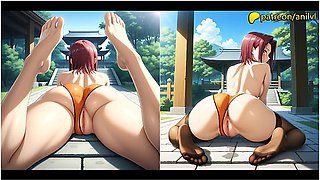 Hentai Anime In Kallen Kozuki: The Rebellious Beauty Surrenders Her Hot Positions