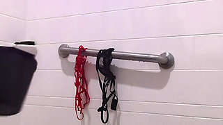 Barbiie Getting in the Shower