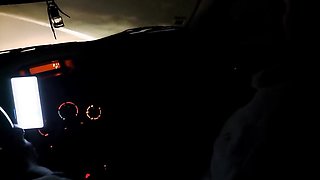 Girlfriend In Heels Fucks Stranger Outdoors In A Car