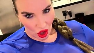 Great Big Boobs On Masturbating Redhead