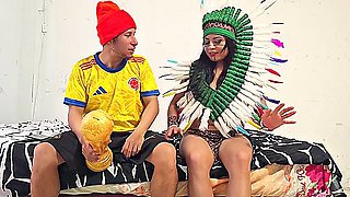 Insatiablesarita Takes Savage Deepthroat Under Brazilian Fireworks