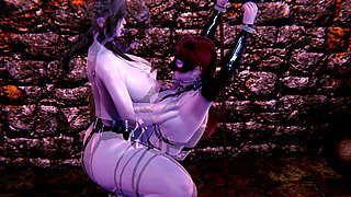 3D ANIMATION GAME - MISTRESS AND SUBMISSIVE