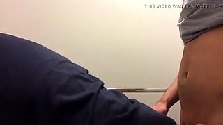 Bear and Twink in a Bathroom Stall