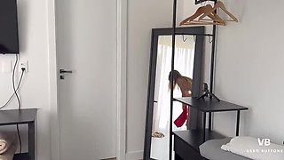 Amateur Latina Step Sister Roleplay - Lu Roque Dominates With Her Real Ass