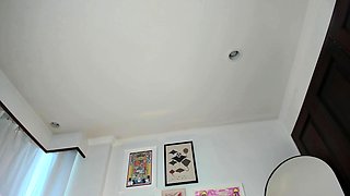 Chubby Brunette Big Boobs Dildo Masturbation