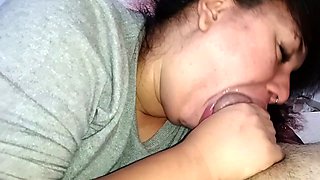Asmr blowjob, huge cumshot, pinay blow job