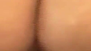 Blonde Slut Rides a Big Black Cock Destroying Her Shaved Pussy