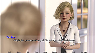 Inertia 1. Tenika & Inertia is taking a shower together.