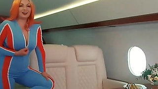 Backstage From Photosession, 4 Catsuits and Fly Jet Photoshoot