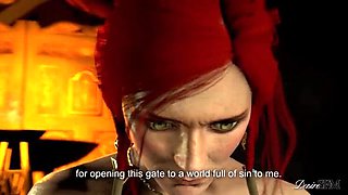 Futa Triss Merigold The Witcher Sado DesireSFM Animation