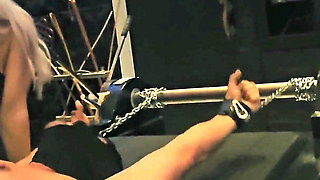 Sheela Sinner Hell on the Rack Hard Tickling Punishment Part 1