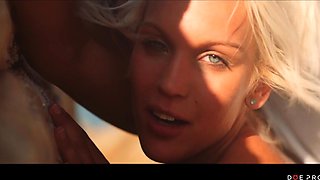 Cecilia Scott Mesmerizes with Beachside Sensual Oral Play
