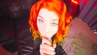 Hard Sex With A Girl In A Cat Costume, Shoved A Huge Dick Down Her Throat