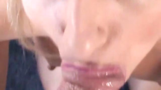 Athena Sucks Cock