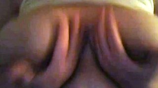 Playing with Her Huge Tits