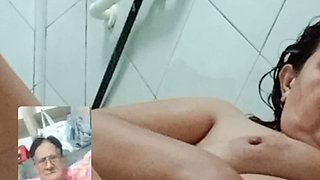 Video Call Sex to My Chubby Sexy Wife