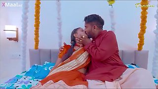 Indian First Suhagrat Sparks Passionate Heat