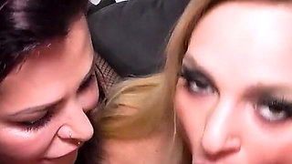 Cheating Wife?! Bareback Cum Covered Pussy Threesome!