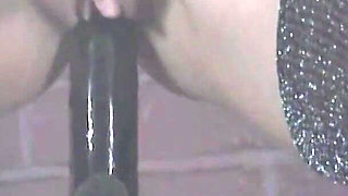 Sexy Uniforms- Sexy Blonde in Lingerie Fucking with a Dildo and Cock in a BDSM Session