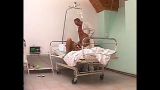 Shy German Teen Spreads for Horny Doctor's Big Cock and Facial