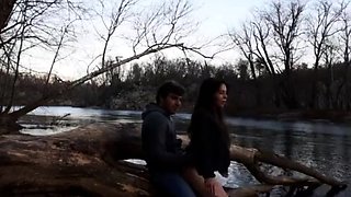 Outdoor Sex with my 18yo Amateur Girlfriend