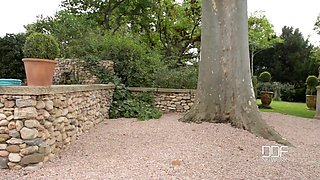 Alison Tyler Solo - Voluptuous Babe Stretching At The Waterhole - Alison tyler