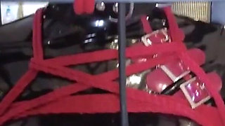 Mz32 - Bound Within a Metal Device, Reaching a Vibrating Climax.