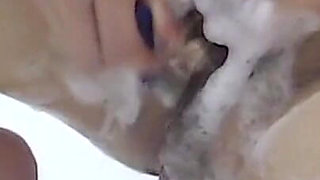 Hairy Pussy Became Shaved Bald