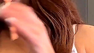 Hot MILF Wife Shows Her Satin Panties and Takes Them off to Flash Her Shaved Pussy and Naked Ass Under Her Short Miniskirt