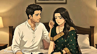 Episode 3 Indian Secretary Marries Hardcore Dia in the Night Office Promotion Animation