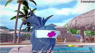 Valentine Sexy Nurse Sex On The Pool 1 Skullgirls Full & Pov On Patreon: Fantasyking3