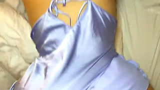 Big booty latina enjoys her favourite position and a load of cum