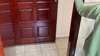 A Rubs Against His Step-sister in the Bathroom