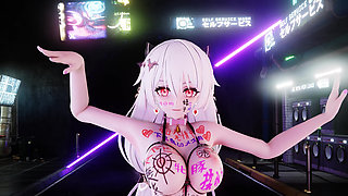 Honkai March Early Embrace Queencard Obscene Bitch Sex Slave Full of Straps Restraint Pussy Crazy Spin Thrusting