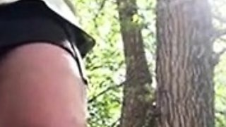 Blonde Amateur Finger Fucked Outdoors In Public