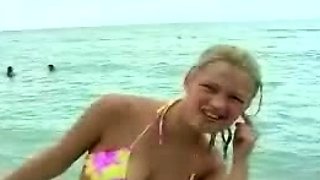 Blonde emo amateur solo masturbation