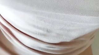 Small titted brunette amateur anal nailed at home