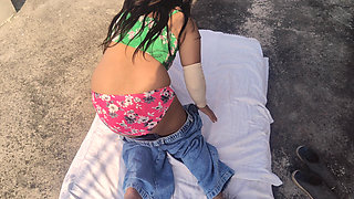 Sukant Fucks His Wife Very Hard at Swiming Pool and Recorded and Viral Her Video