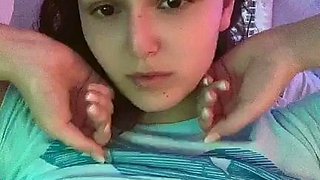 Masturbation close up Tamara big clit