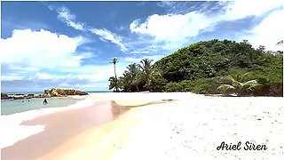 Pornvlog - Outdoor Sex On A Brazilian Beach - Amateur - Ariel Siren