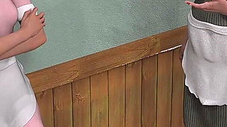 Innocent Waitress Got Her Mouth Fucked by a Dirty Biker