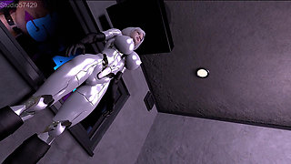 Wild Ride with Femdom Robot Gynoid Fembot, POV