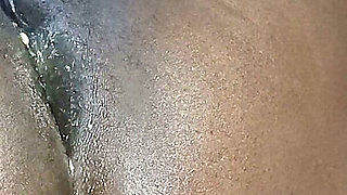 Dirty, Filthy Ass Being Cleaned of After Hard Fucking.
